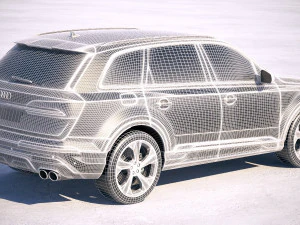 Audi SQ7 2020 3D Model