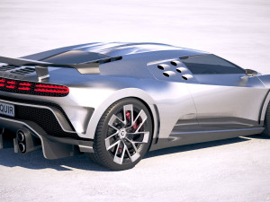 Bugatti Centodieci 2020 3D Model
