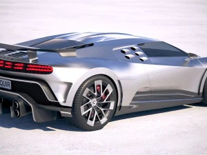 Bugatti Centodieci 2020 3D Model