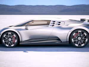 Bugatti Centodieci 2020 3D Model
