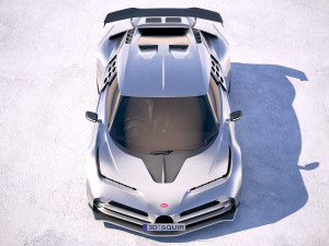 Bugatti Centodieci 2020 3D Model