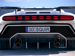 Bugatti Centodieci 2020 3D Model