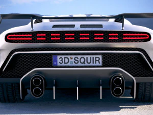Bugatti Centodieci 2020 3D Model