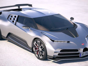 Bugatti Centodieci 2020 3D Model