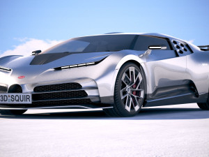 Bugatti Centodieci 2020 3D Model