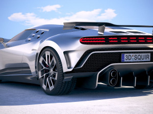 Bugatti Centodieci 2020 3D Model