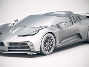 Bugatti Centodieci 2020 3D Model