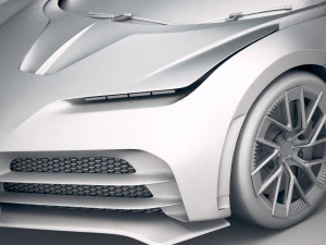 Bugatti Centodieci 2020 3D Model