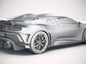 Bugatti Centodieci 2020 3D Model