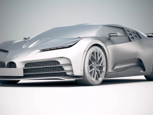 Bugatti Centodieci 2020 3D Model