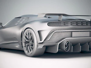 Bugatti Centodieci 2020 3D Model
