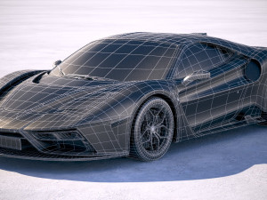 Ferrari 7x Design GTO Vision 3D Model