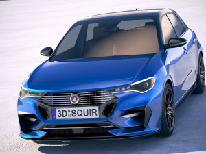 Generic Hatchback 2019 v2 3D Модель