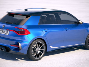 Generic Hatchback 2019 v2 3D Модель
