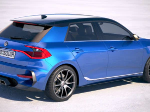 Generic Hatchback 2019 v2 3D Model
