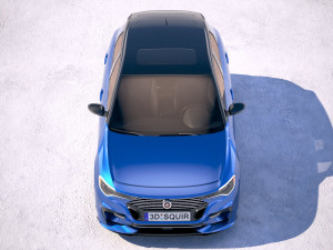 Generic Hatchback 2019 v2 3D Модель