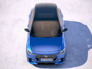 Generic Hatchback 2019 v2 3D Model