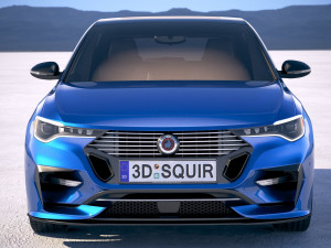 Generic Hatchback 2019 v2 3D Модель