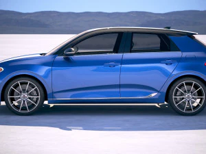 Generic Hatchback 2019 v2 3D Model