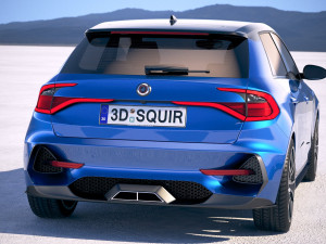 Generic Hatchback 2019 v2 3D Модель