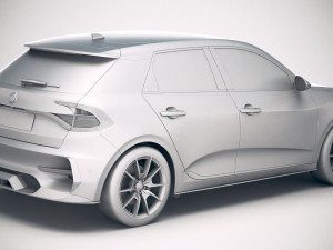 Generic Hatchback 2019 v2 3D Модель