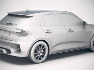 Generic Hatchback 2019 v2 3D Model