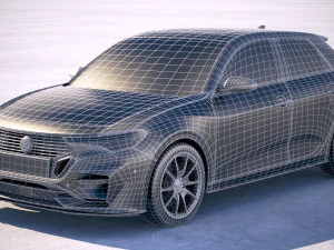 Generic Hatchback 2019 v2 3D Model
