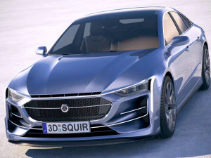 Generic Sedan 2020 3D Model