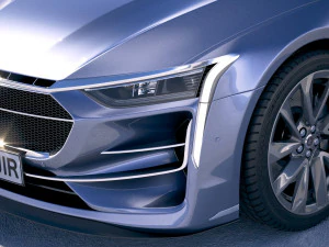 Generic Sedan 2020 3D Model