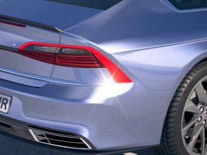 Generic Sedan 2020 3D Model