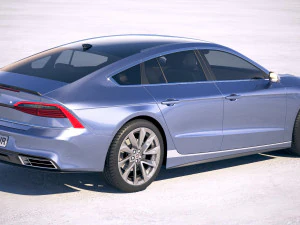 Generic Sedan 2020 3D Model