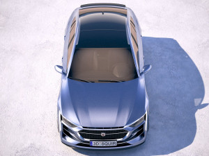 Generic Sedan 2020 Model 3D