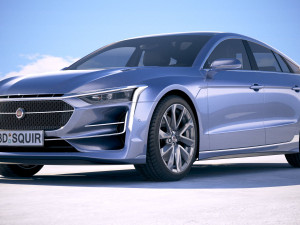 Generic Sedan 2020 Model 3D