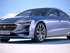Generic Sedan 2020 3D Model