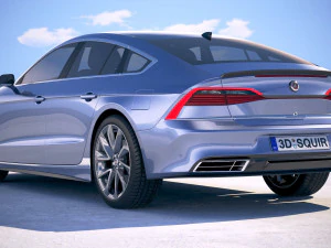 Generic Sedan 2020 3D Model