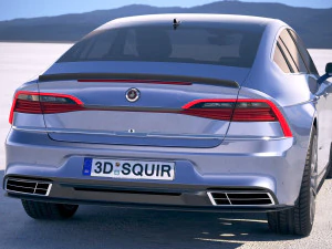 Generic Sedan 2020 3D Model
