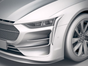 Generic Sedan 2020 Model 3D