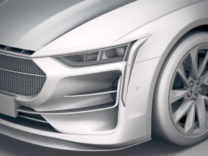 Generic Sedan 2020 3D Model