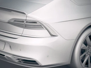 Generic Sedan 2020 3D Model