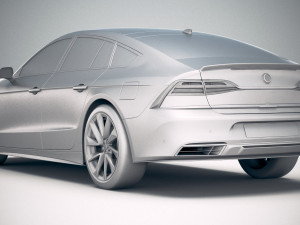 Generic Sedan 2020 Model 3D