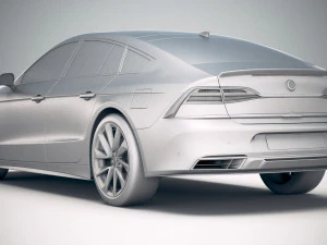 Generic Sedan 2020 3D Model