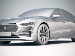 Generic Sedan 2020 Model 3D