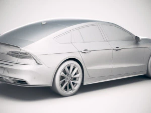 Generic Sedan 2020 3D Model