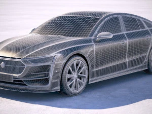Generic Sedan 2020 3D Model