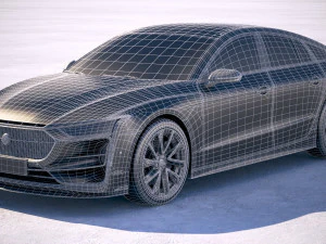 Generic Sedan 2020 3D Model