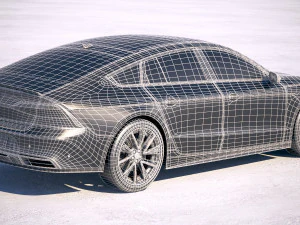 Generic Sedan 2020 3D Model