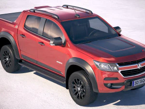 Holden Colorado Doublecab 2020 3D Model