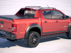 Holden Colorado Doublecab 2020 Modelo 3D