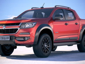 Holden Colorado Doublecab 2020 Modelo 3D