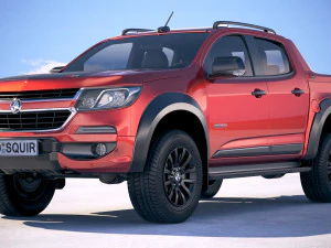 Holden Colorado Doublecab 2020 3D Model